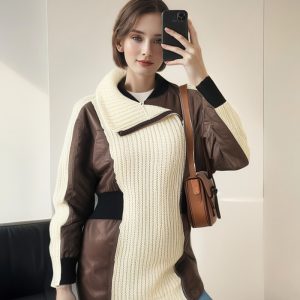 Autumn and winter baseball uniforms jacket for women