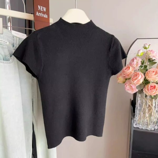 Spring and summer tops slim T-shirt for women