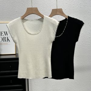 Knitted bottoming thin vest summer slim waistcoat