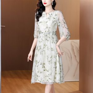 Summer dress light luxury long dress for women